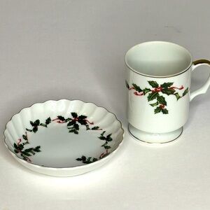 LEFTON CHINA DISH AND MUG